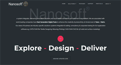 Desktop Screenshot of nanosoftin.com